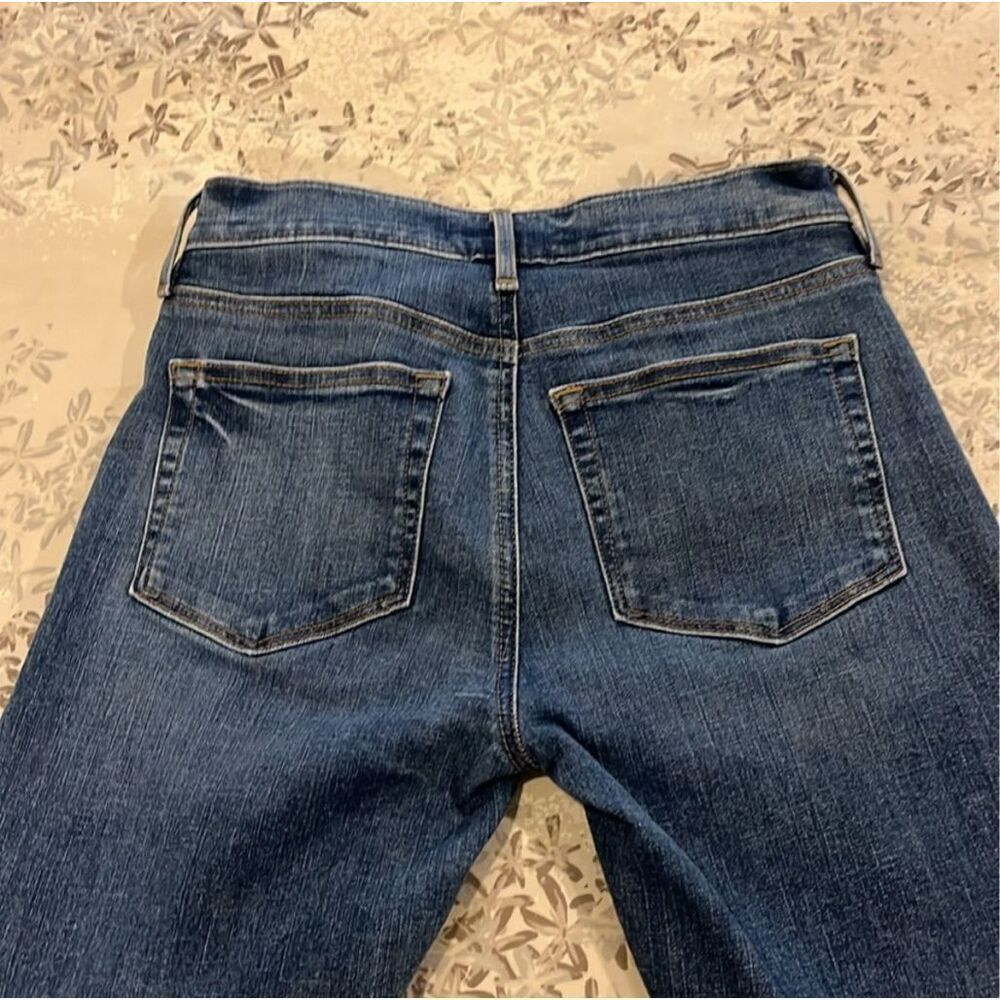 LOFT | modern skinny crop blue jeans 2/26 - Picture 4 of 10